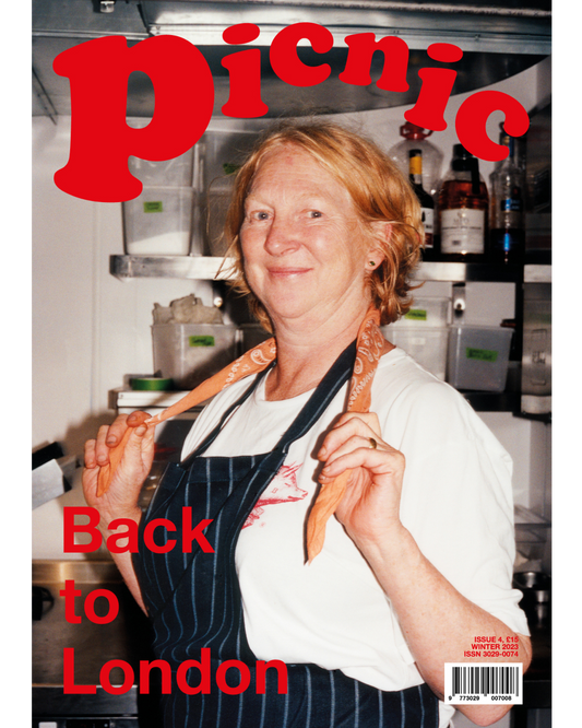 Picnic Magazine issue 4 - Back to London Margot Henderson 'The Quince' cover